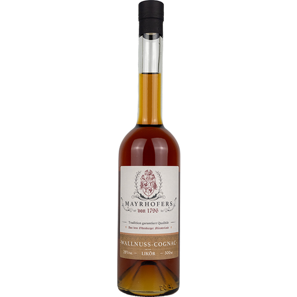 Walnuss-Cognac-Likör | 28% vol. | Mayrhofers 1796