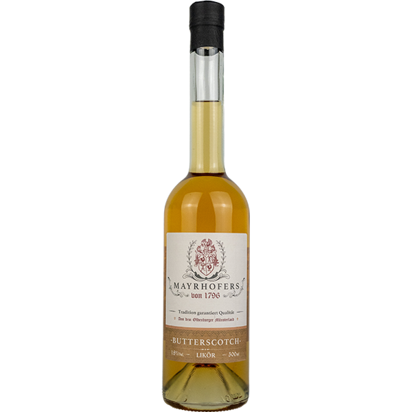 Butterscotch-Likör | 18% vol. | Mayrhofers 1796